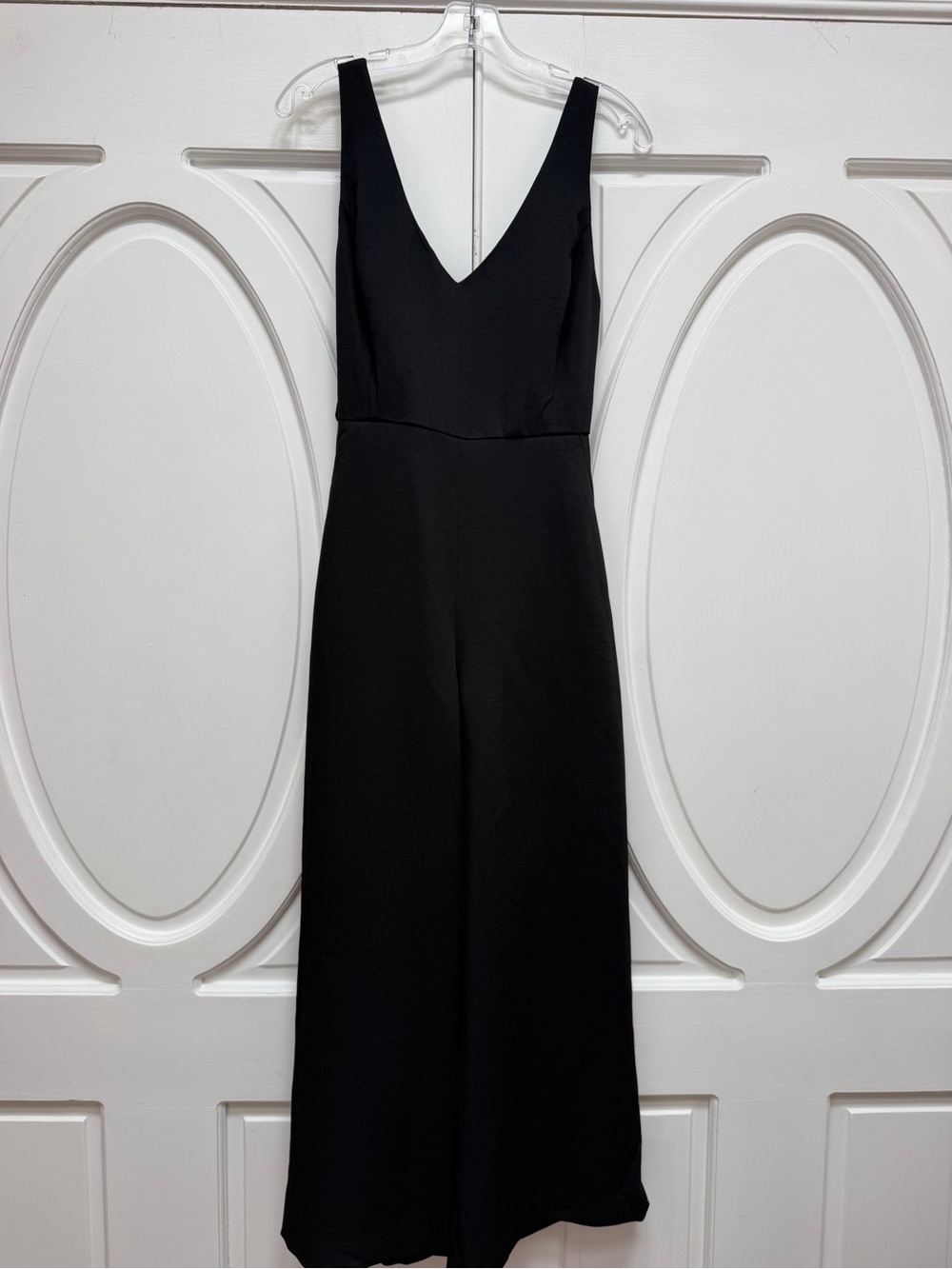 Wilfred Black V-Neck Sleeveless Dress
